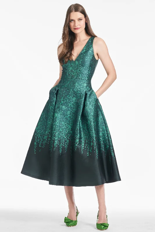 Anissa Dress - Emerald Wisteria Elegant evening unclassified dresses