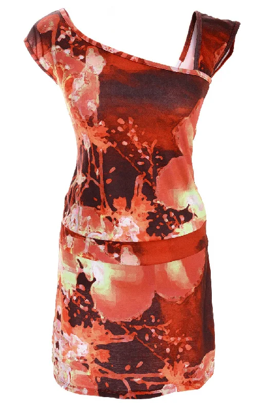 RIBES Abstract Sleeveless Dress Festival unclassified dresses