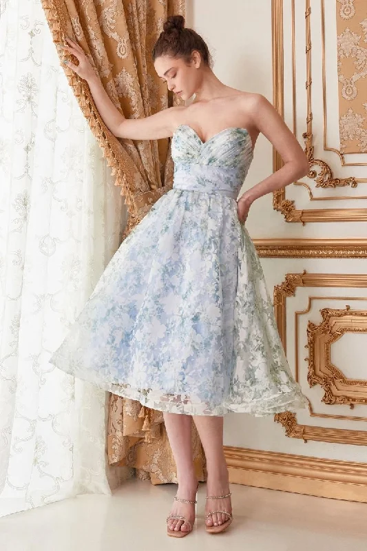 Sweetheart Bodice A-Line Dress By Andrea and Leo -A1196 Trendy unclassified dresses