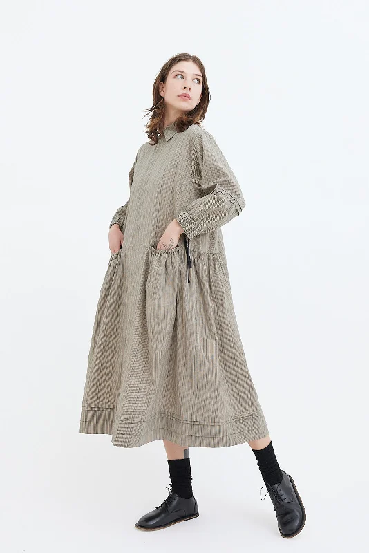 Toogood - THE EDITOR DRESS Neutral tone unclassified dresses