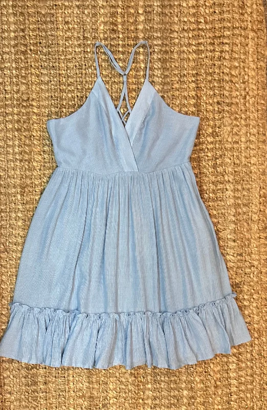 Vintage Blue, Summer Dress Engagement unclassified dresses