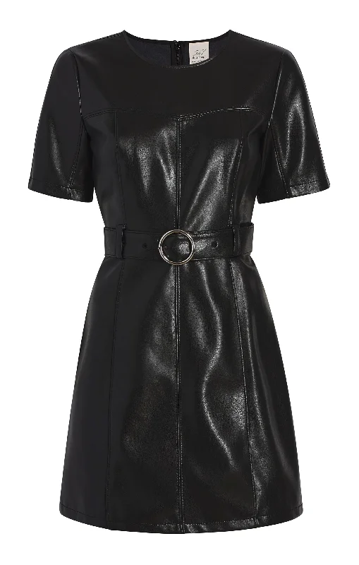 Vegan Leather Siv Dress Travel unclassified dresses