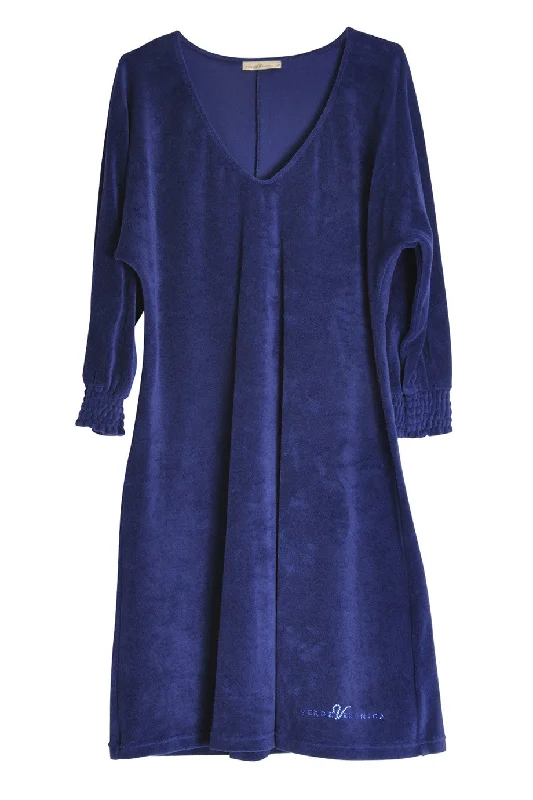 PIPER Royal Blue Cotton Dress Tulle unclassified dresses