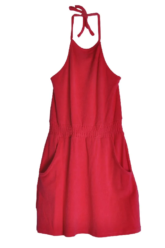 TWIST Fuchsia Cotton Dress Casual chic unclassified dresses
