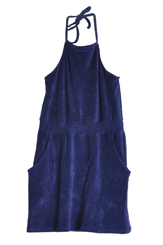 TWIST Royal Blue Cotton Dress Sequin unclassified dresses