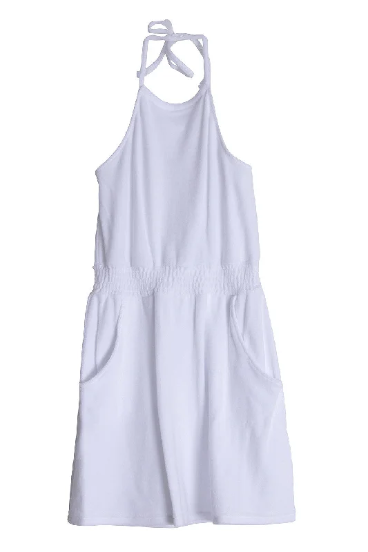 TWIST White Cotton Dress Embroidered unclassified dresses