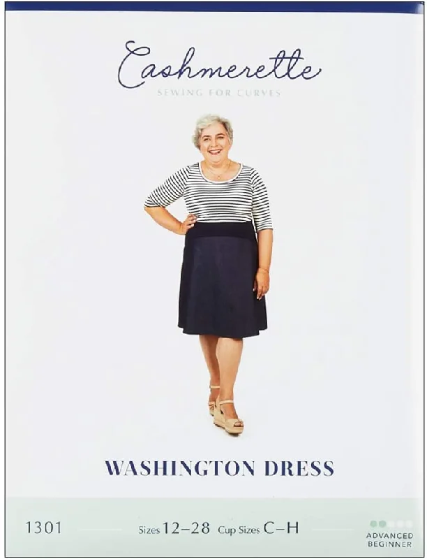 Washington Dress - Cashmerette Polka dot unclassified dresses