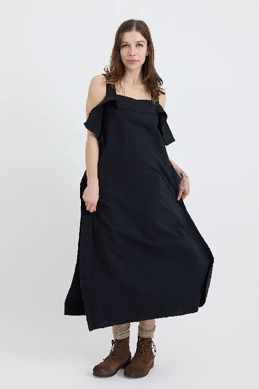 Whiteread - Style 14 Dyed Linen Dress Soft fabric unclassified dresses