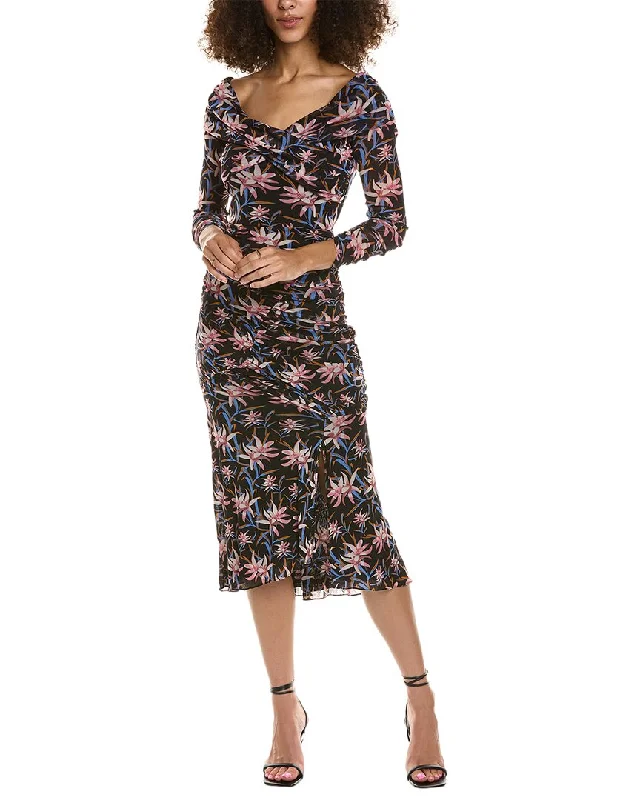 Diane von Furstenberg Ganesa Maxi Dress Bohemian Maxi Skirt