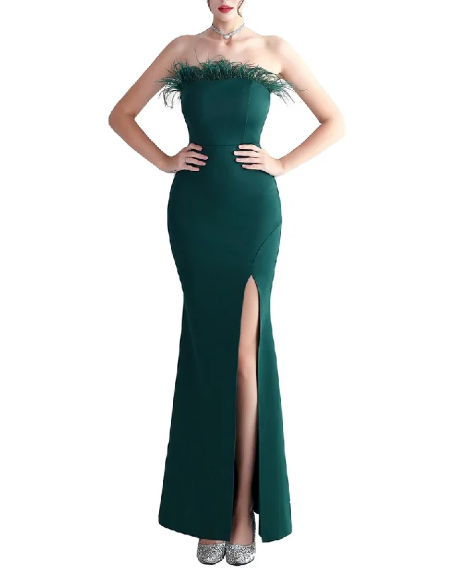 Kalinnu Maxi Dress Layered Maxi Skirt