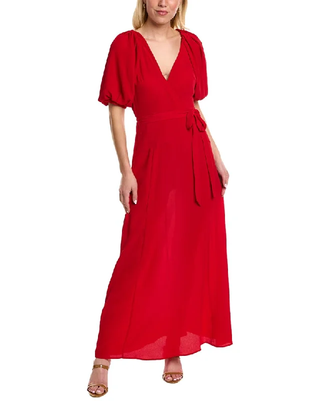 Maison Tara Bubble Crepe Maxi Dress Knit Maxi Skirt
