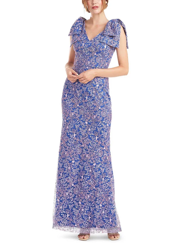Womens Paisley Maxi Evening Dress Elegant Maxi Skirt