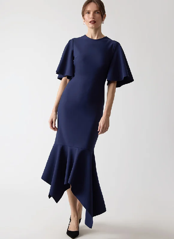 Funkia Midi Short Sleeve Dress Knit Midi Skirt