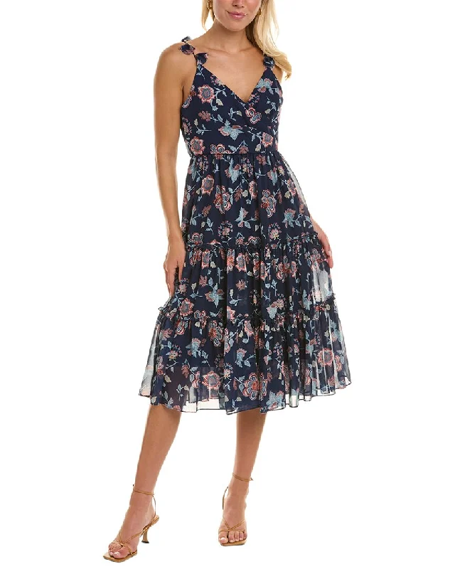 Sachin & Babi Dalia Midi Dress Pleated Midi Skirt