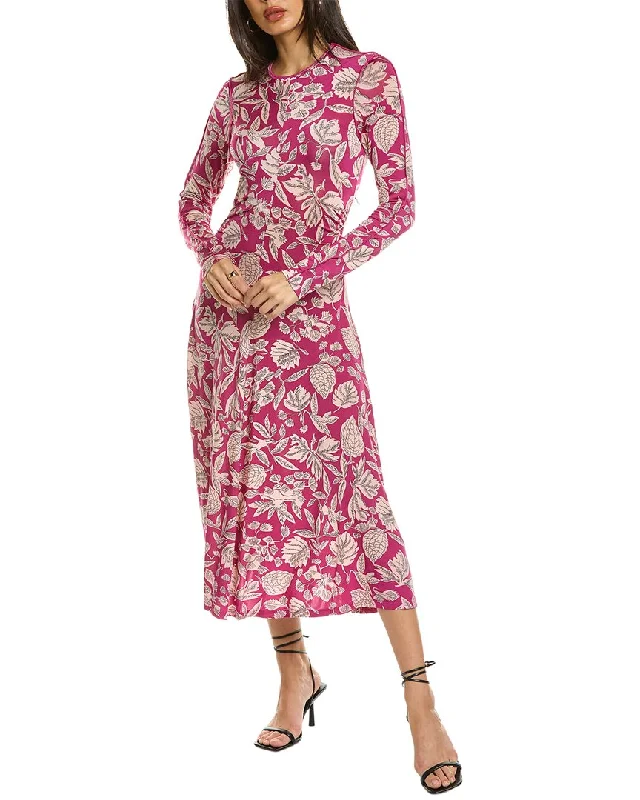 Ted Baker Aloria Midi Dress Soft Pleated Midi