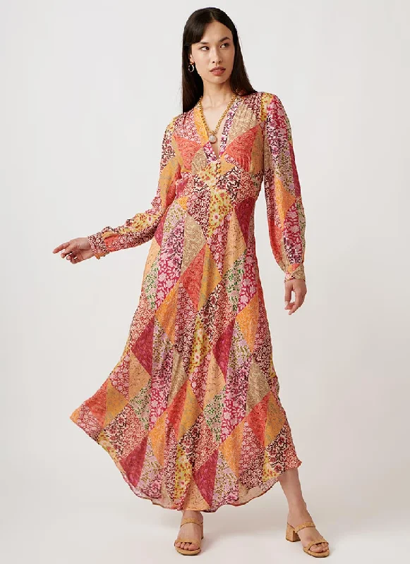 Trula Print Midi Dress Midi Skirt Look